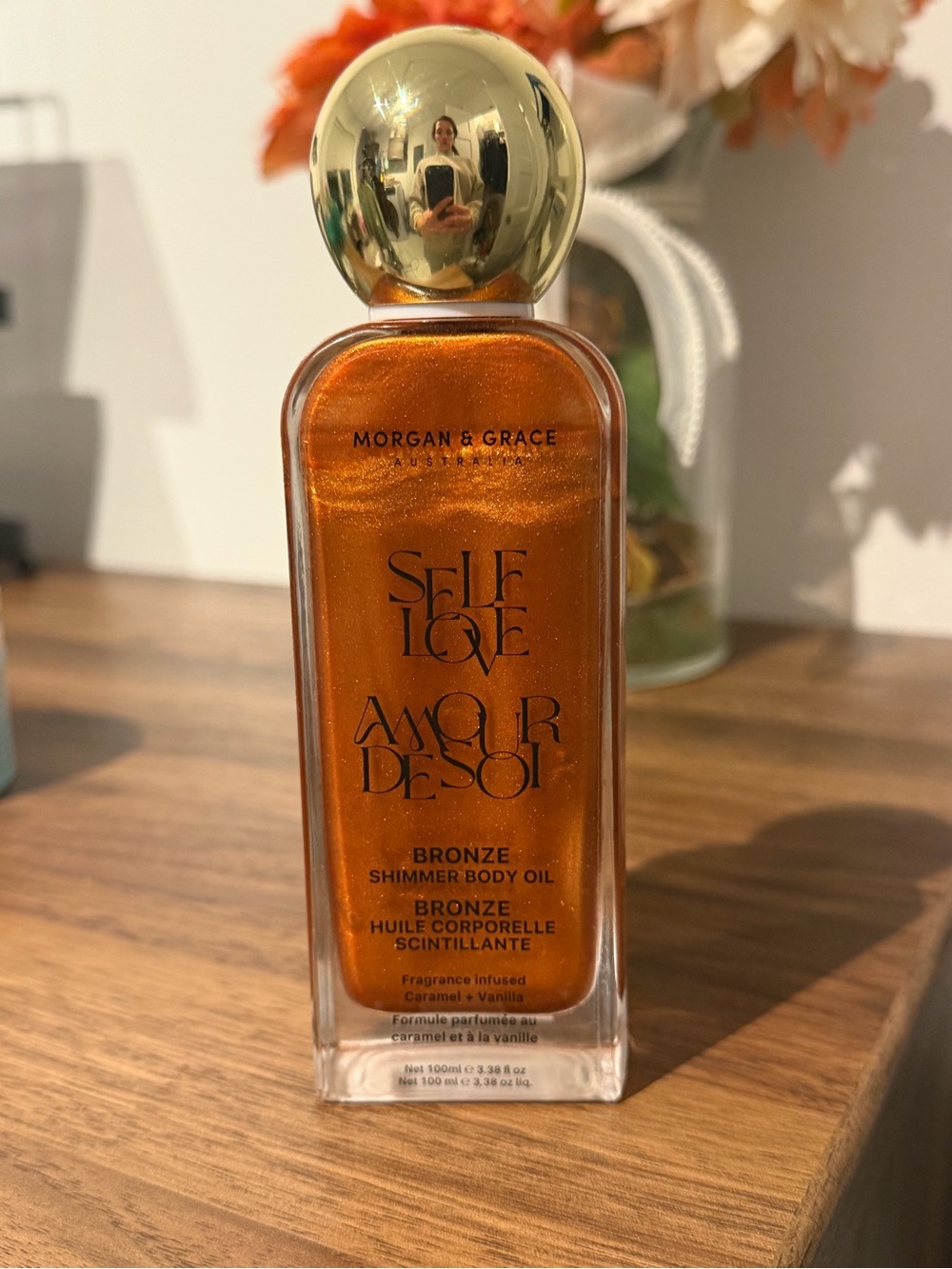 Bronze Shimmer Body Oil - Bronze